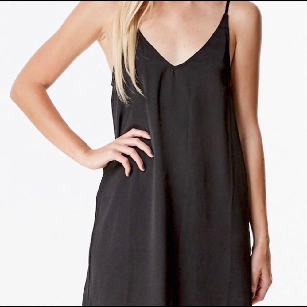 Honey Punch Satin Slip Dress